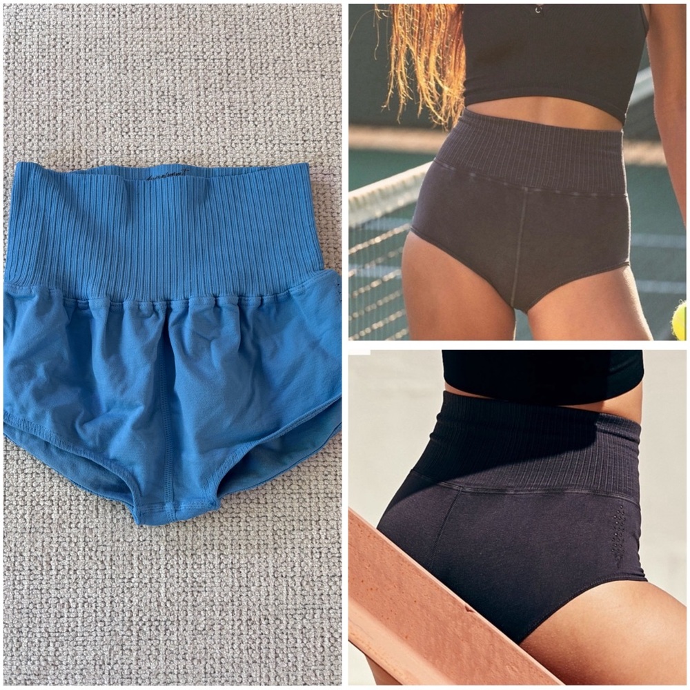 Free people Good Karma Briefs Light Blue XS/S